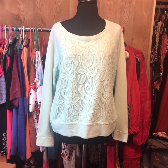 Pretty Teal Sweater by Mossimo/Target - Picture 10 of 13